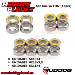 KIT RODAMIENTOS TT01