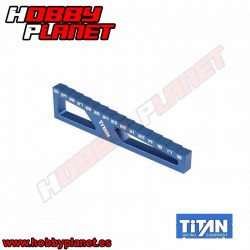 GALGA TITAM 1/8 OFF ROAD ALTURA y DROOP