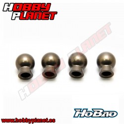 BOLAS ALUMINIO CON PESTAÑA 6,8 MM