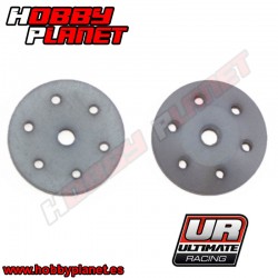 PISTONES AMORTIGUADOR CONICOS 16mm GRIS (6x1,4mm) 