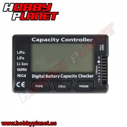 COMPROBADOR  BATERIAS LIPO -  LIFE- LI-ION - NIMH - NICD
