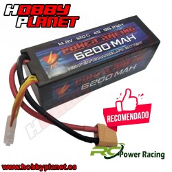 BATERIA LIPO RACING POWER  6200mAh 14.8 V 120C 4S
