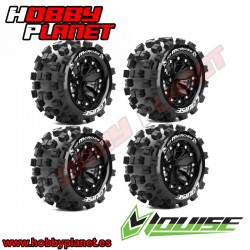 4 NEUMATICOS LOUISE MT-MCROSS 1:10 MONSTER TRUCK